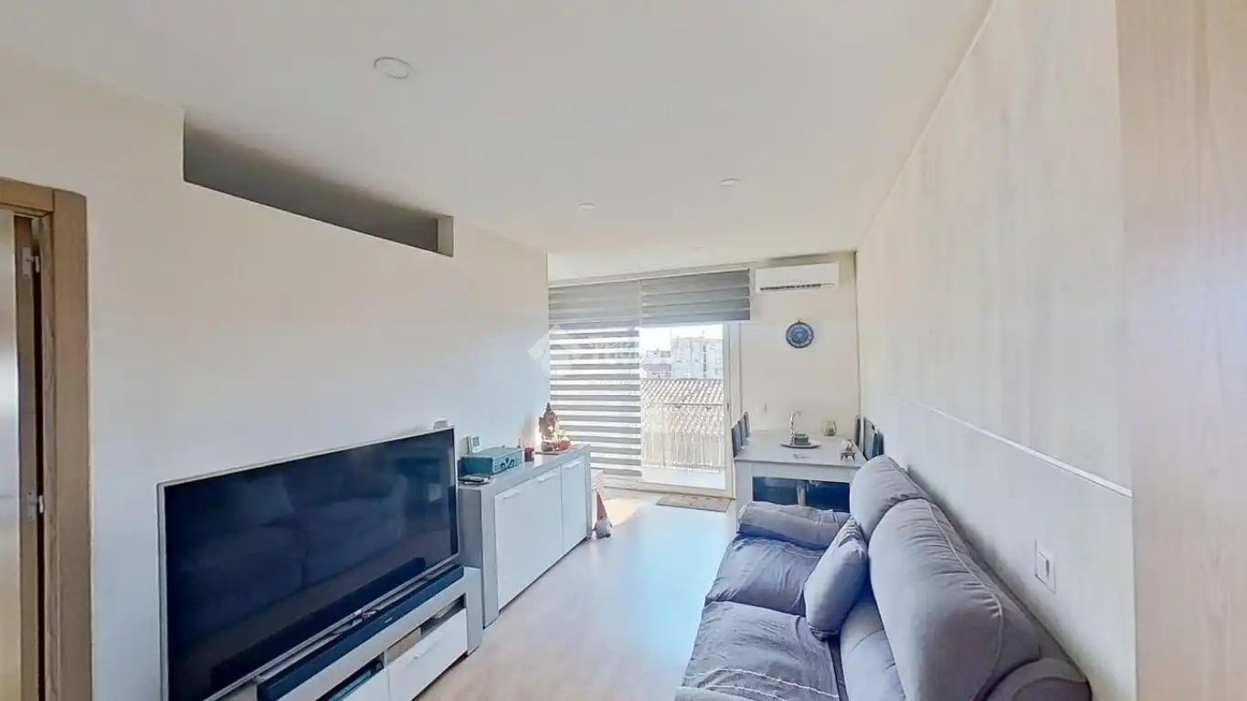 Living room of Flat for sale in Manresa  with Terrace, Storage room and Furnished