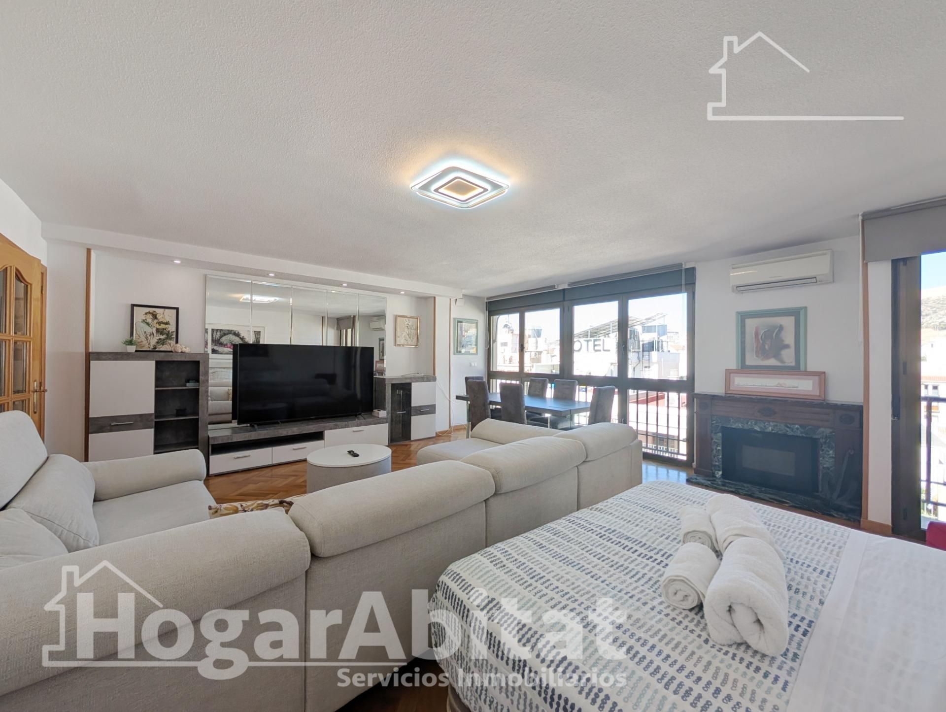 Sala d'estar de Pis en venda en Alicante / Alacant amb Aire condicionat, Moblat i Balcó