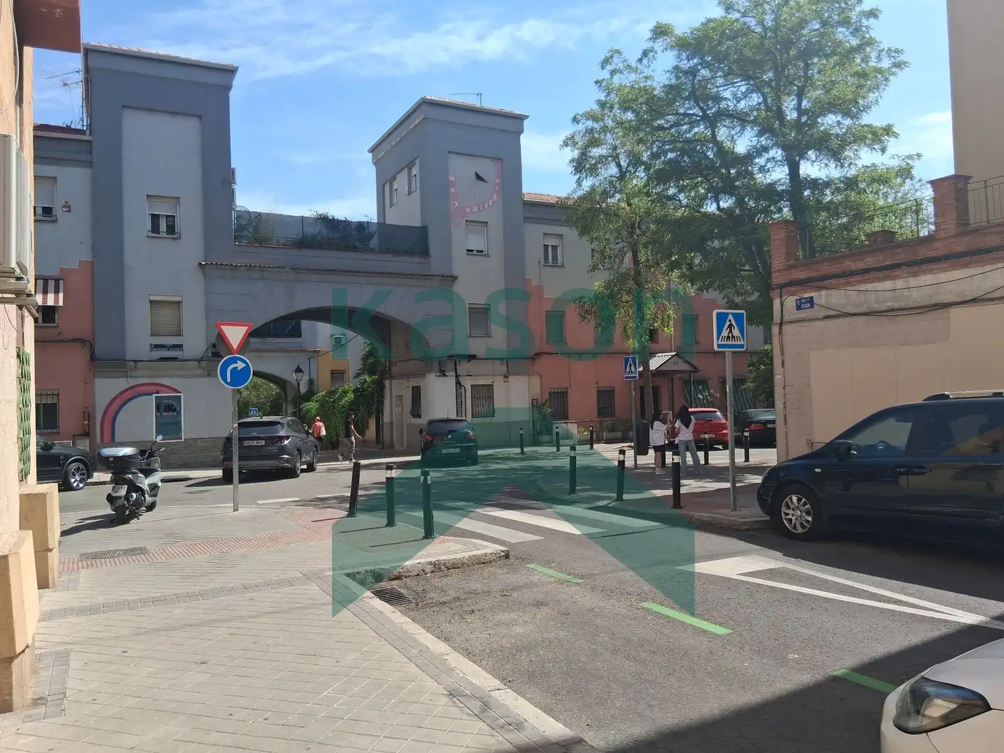 Parking of Flat for sale in Madrid  with Air Conditioner and Heating