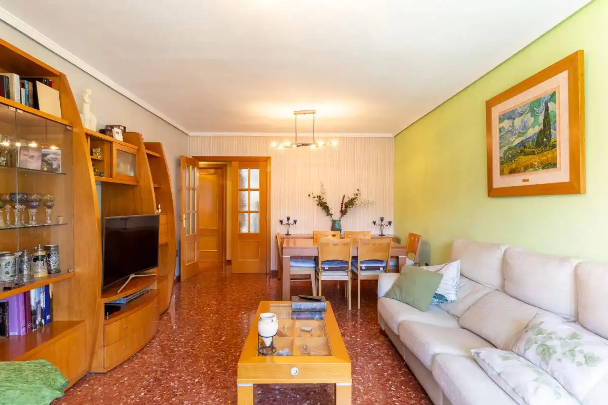 Sala de estar de Piso en venta en Valencia con Aire acondicionado y Calefacción