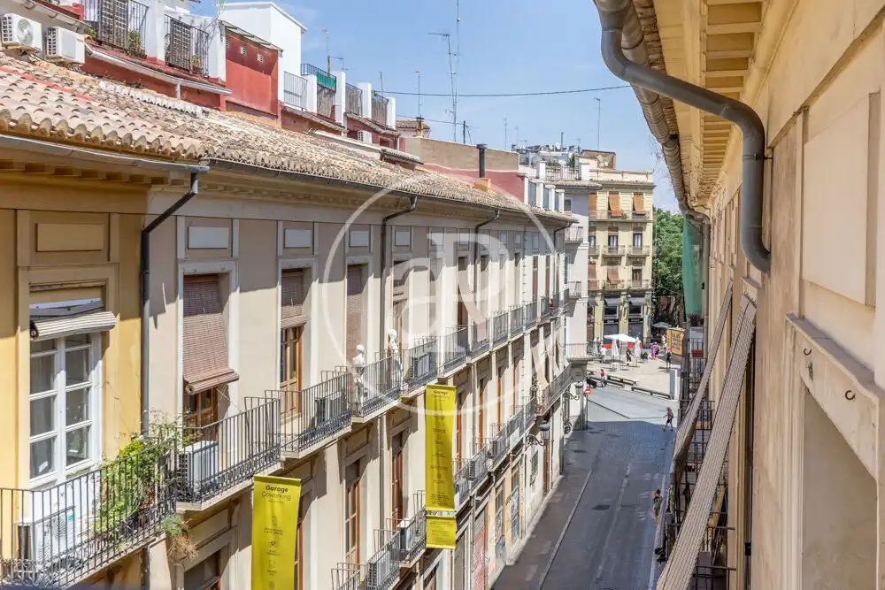 Vista exterior de Pis de lloguer en Valencia amb Aire condicionat, Calefacció i Moblat