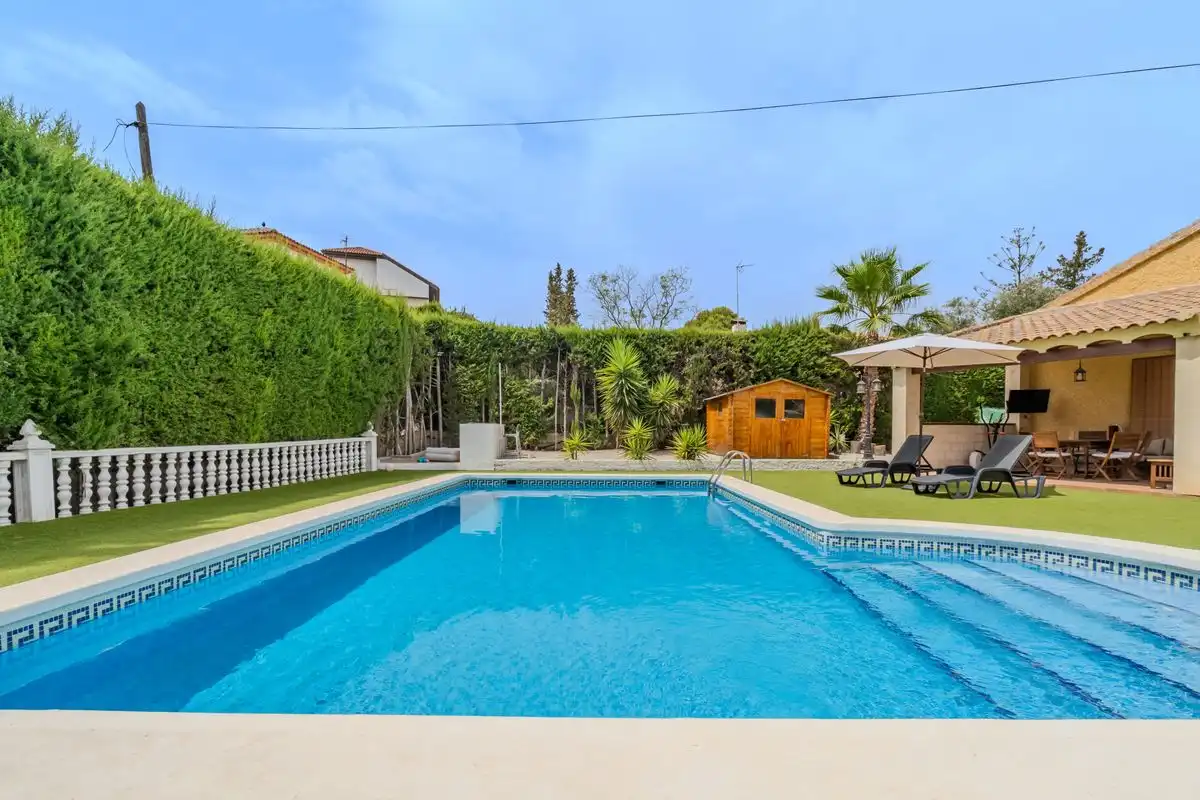 Swimming pool of Houses for sale in Las Torres de Cotillas  with Air Conditioner, Heating and Terrace