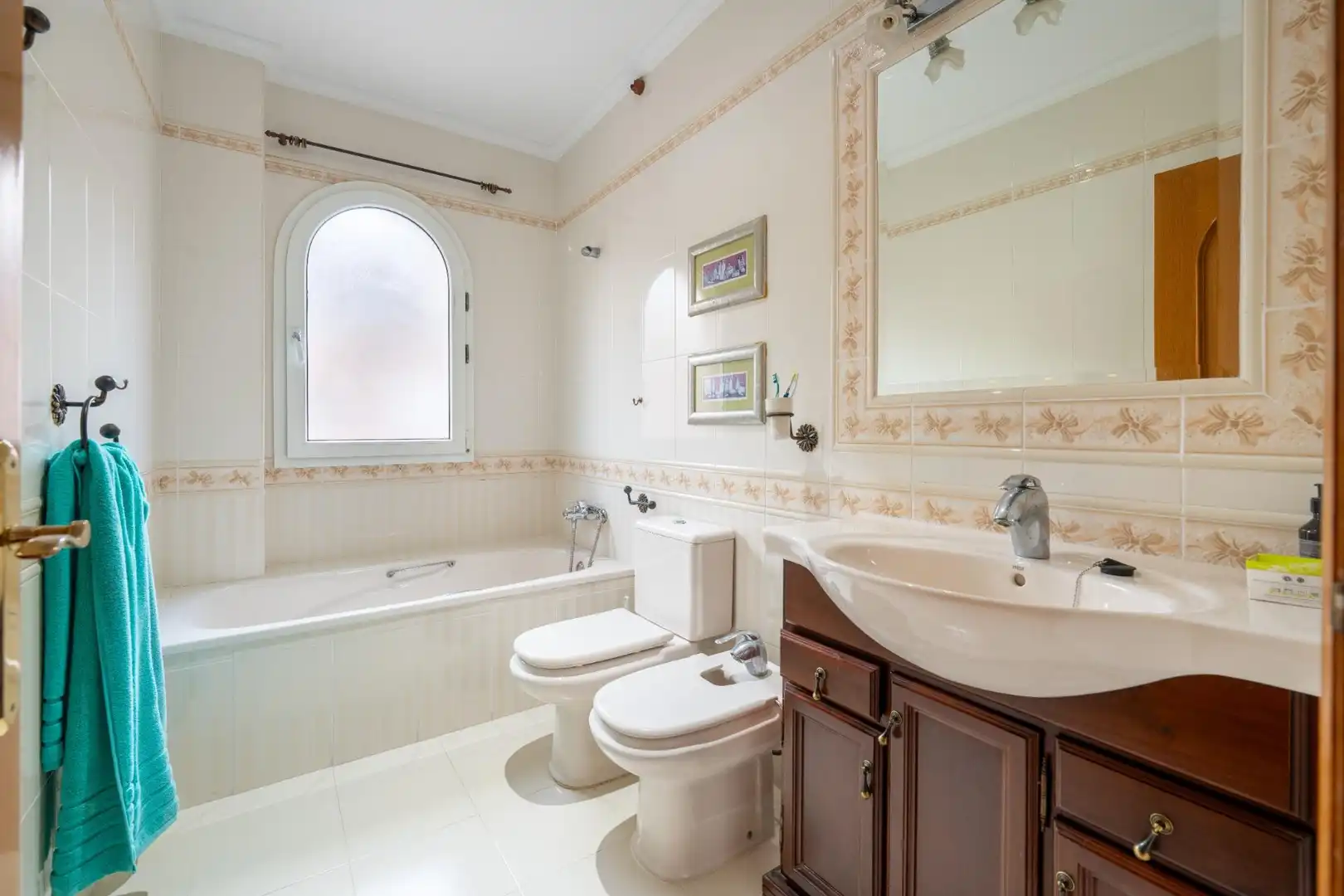 Bathroom of Houses for sale in Roquetas de Mar  with Air Conditioner, Private garden and Terrace