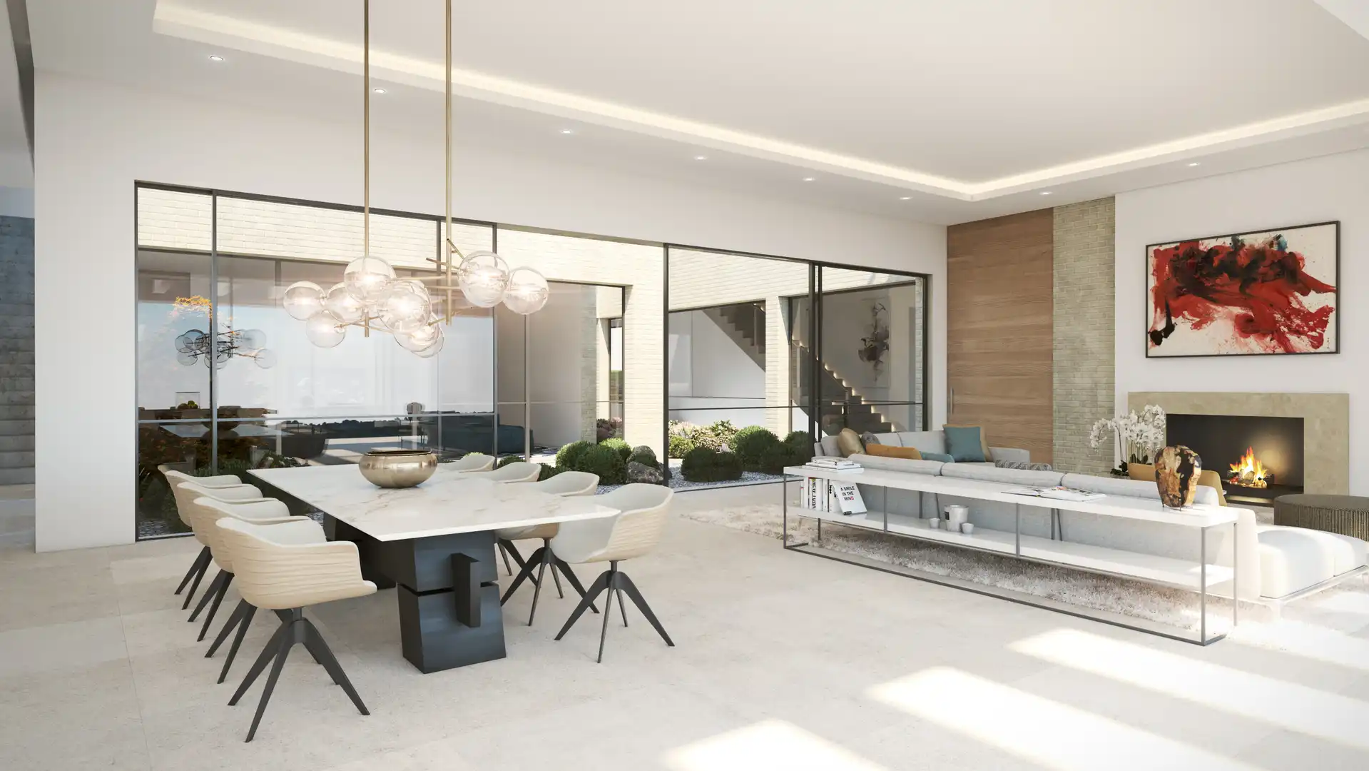 Sala d'estar de Residencial en venda en Benahavís