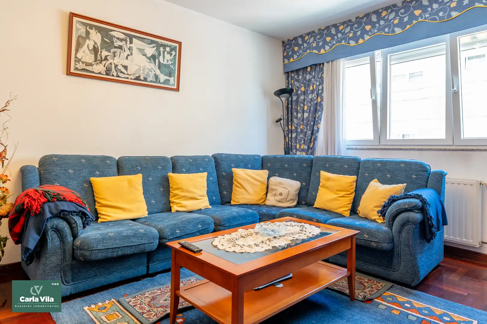 Living room of Apartments for sale in Lugo  with Heating, Parquet flooring and Storage room