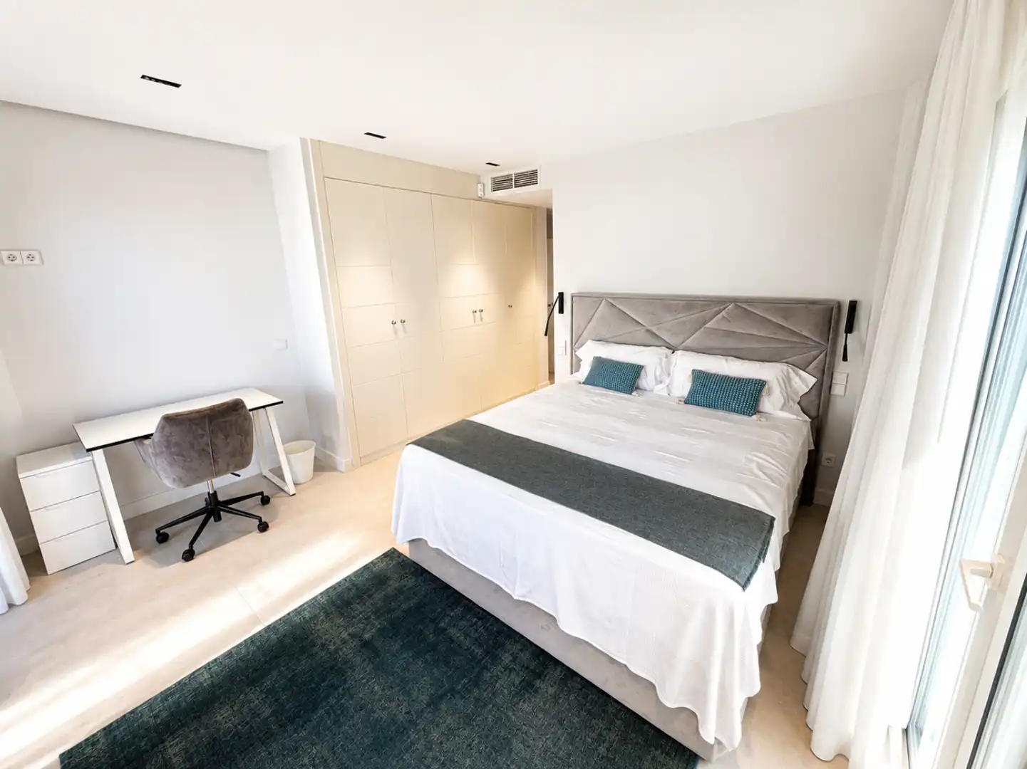 Schlafzimmer von Wohnung zur Miete in Andratx mit Privatgarten, Terrasse und Schwimmbad