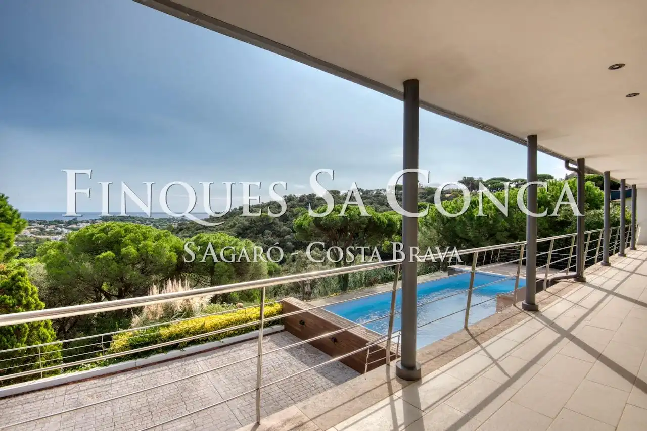 Terrassa de Casa o xalet en venda en Sant Feliu de Guíxols amb Aire condicionat, Calefacció i Parquet