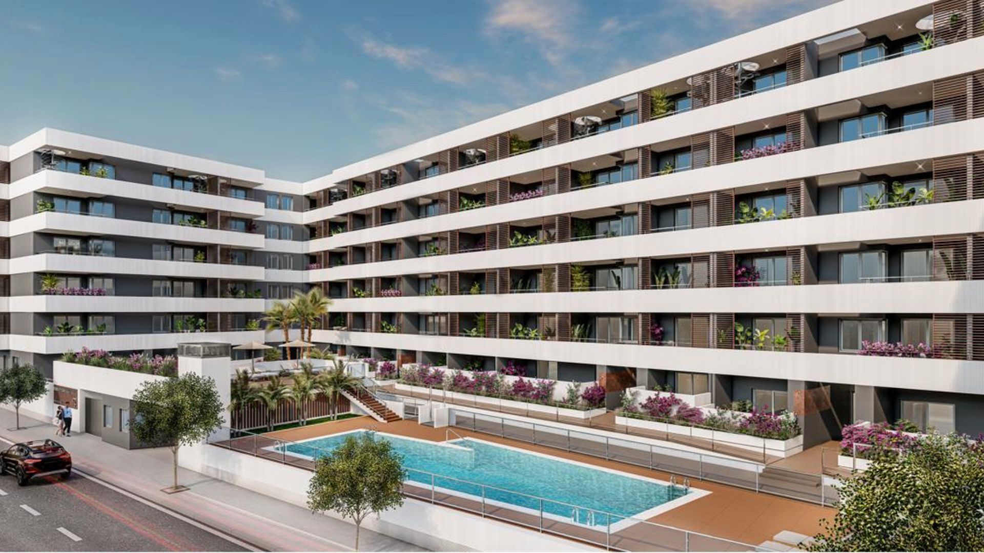 Swimming pool of Apartment for sale in San Javier  with Community pool