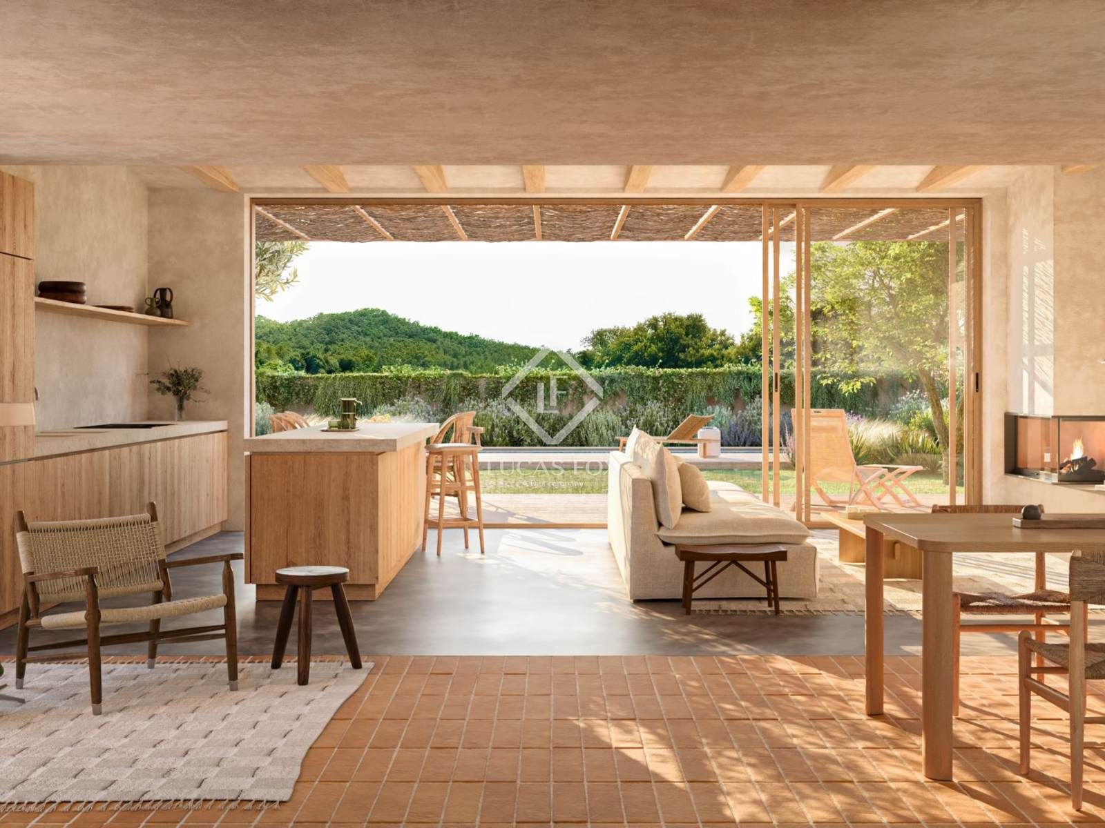 Garden of House or chalet for sale in La Pera  with Air Conditioner, Heating and Private garden