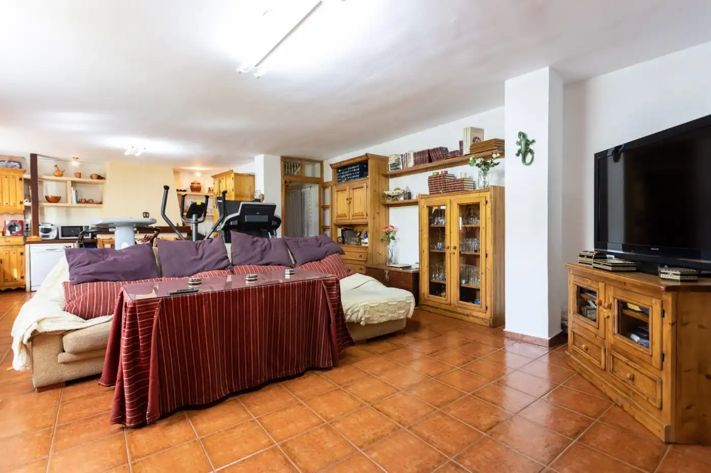 Sala de estar de Casa o chalet en venta en Dúdar con Aire acondicionado, Calefacción y Jardín privado