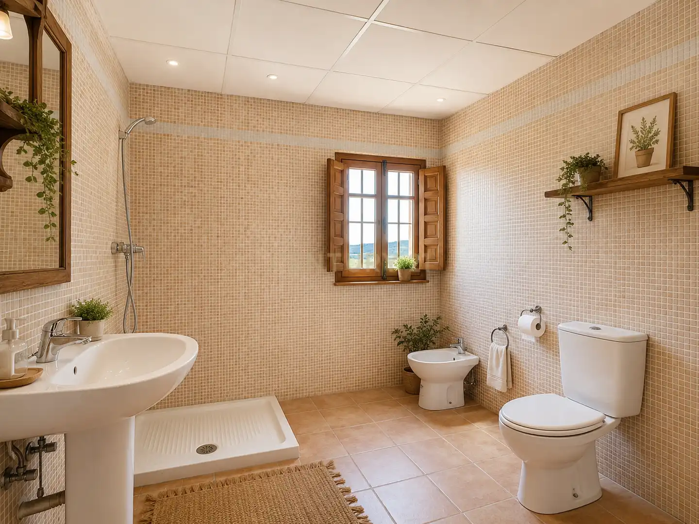 Baño de Casa o chalet en venta en Casabermeja con Trastero y Amueblado