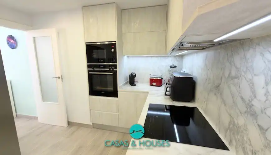 Kitchen of Apartments for sale in La Manga del Mar Menor  with Air Conditioner, Heating and Terrace