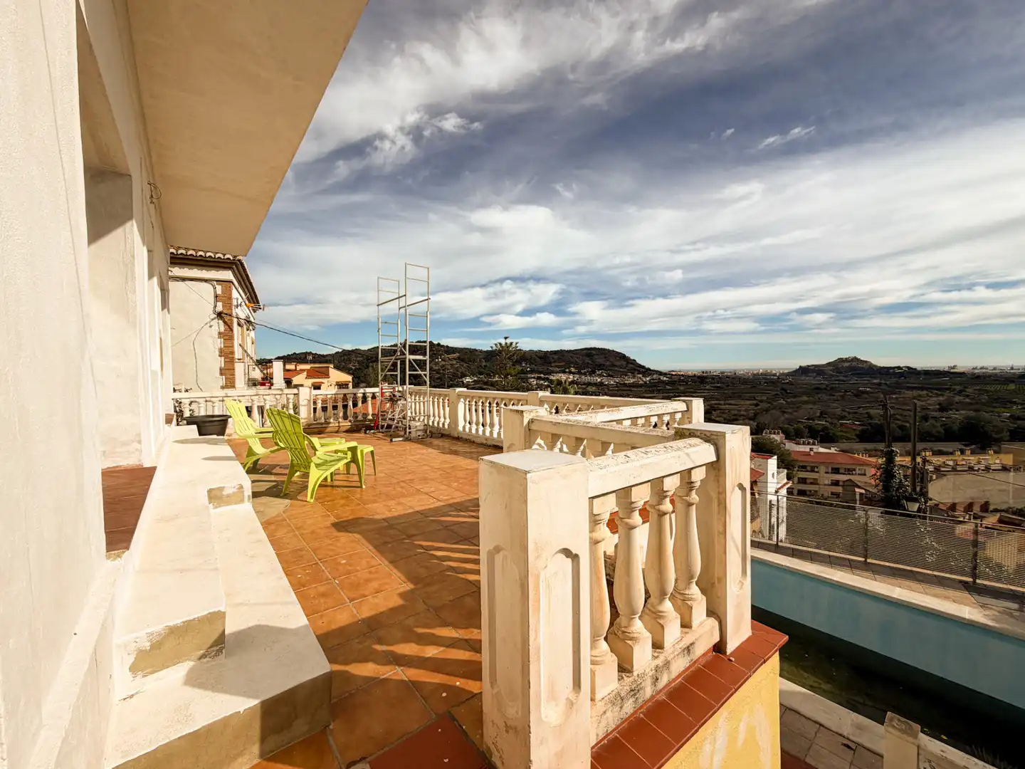 Terrasse von Haus oder Chalet zum Verkauf in Gilet mit Heizung, Parkett und Terrasse