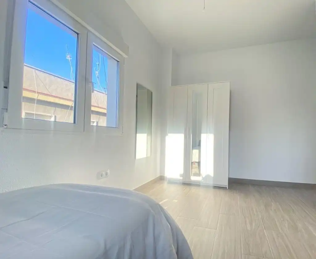 Bedroom of Flat for sale in Murcia  with Air Conditioner, Private garden and Furnished