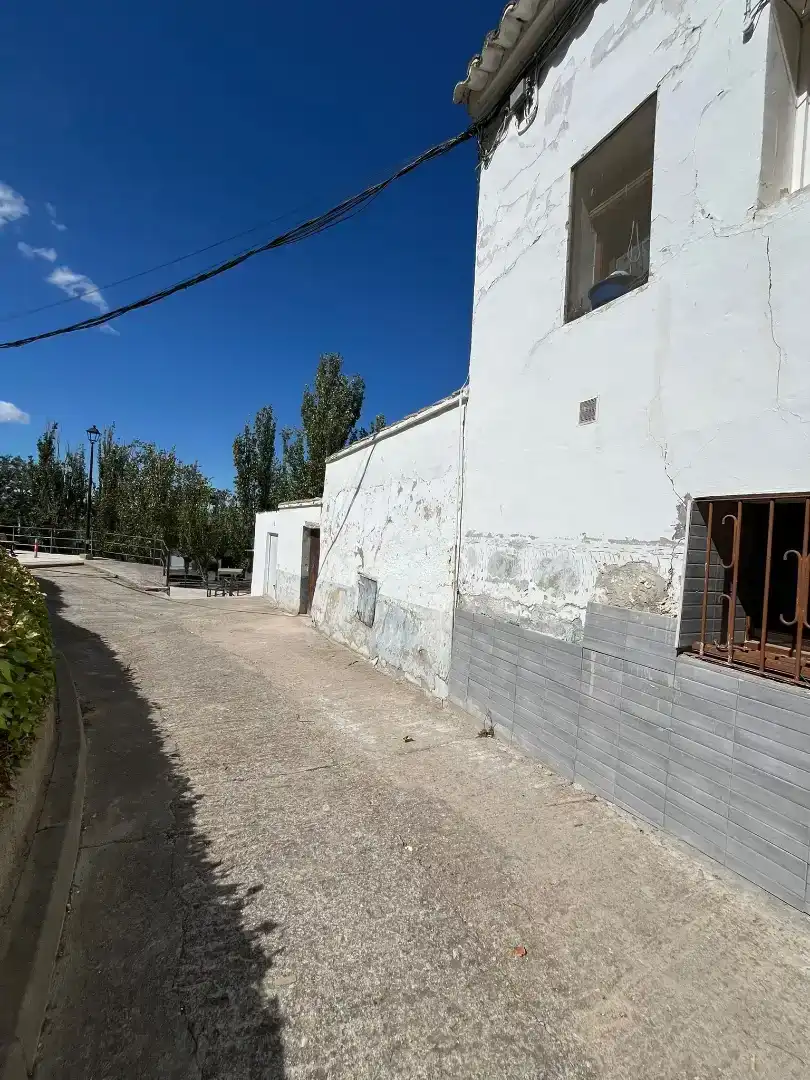 Vista exterior de Casa adosada en venta en Monteagudo