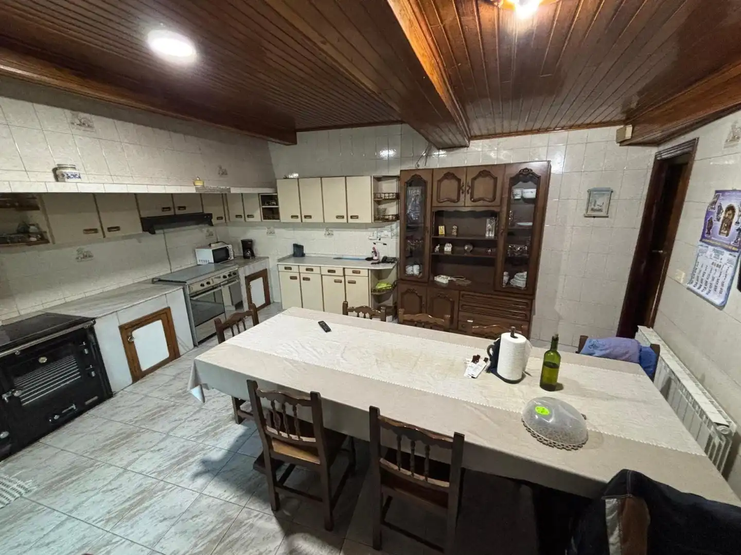 Cocina de Finca rústica en venta en Arbo con Calefacción