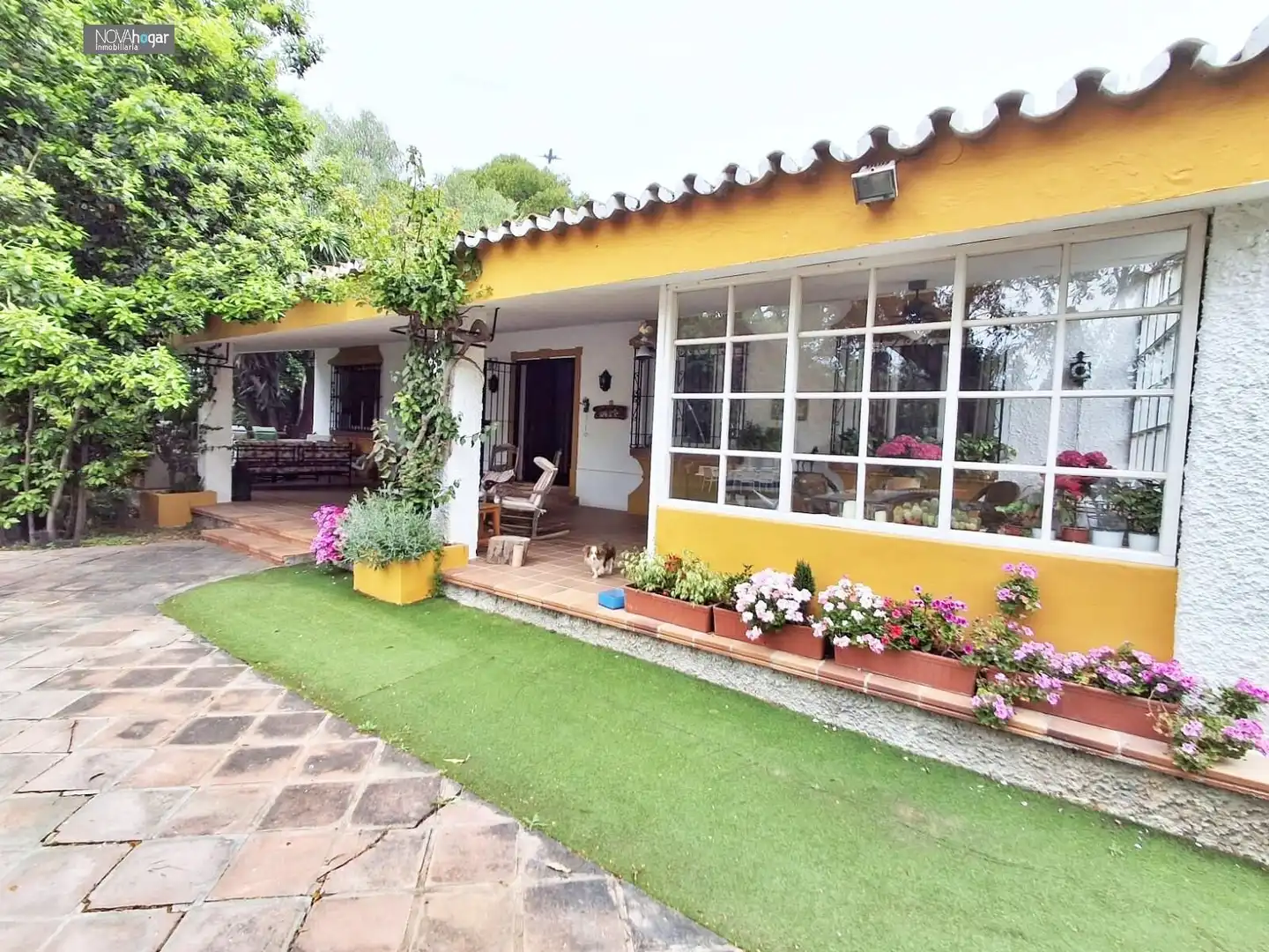 Jardí de Finca rústica en venda en Málaga amb Aire condicionat, Calefacció i Jardí privat
