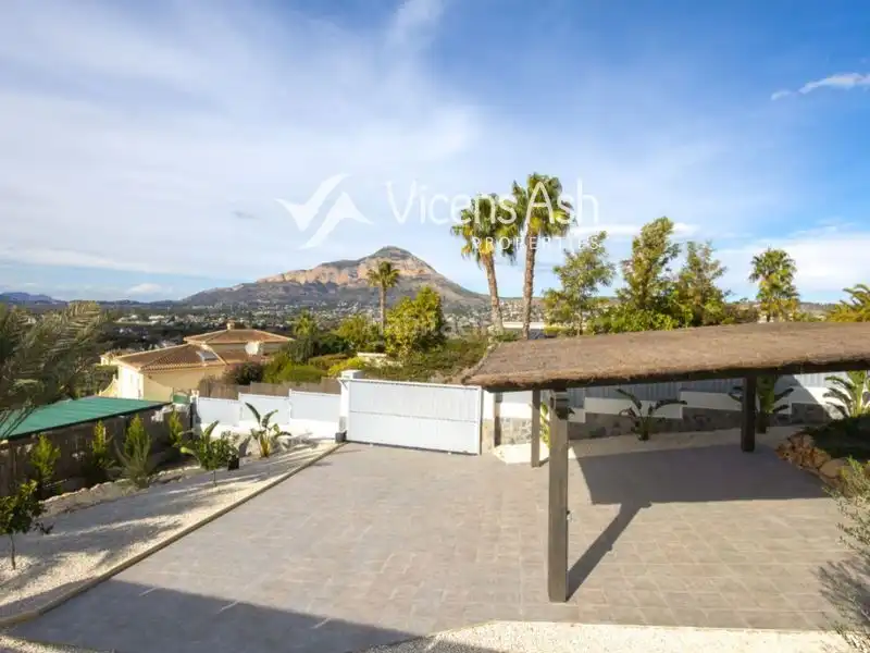 Exterior view of Houses for sale in Jávea / Xàbia  with Air Conditioner and Swimming Pool