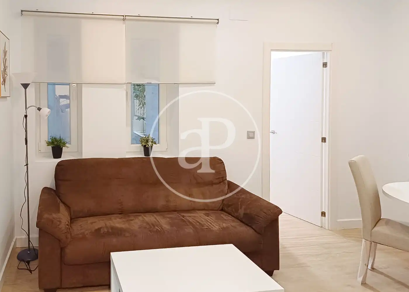 Living room of Flat for rent in Madrid  with Heating and Furnished
