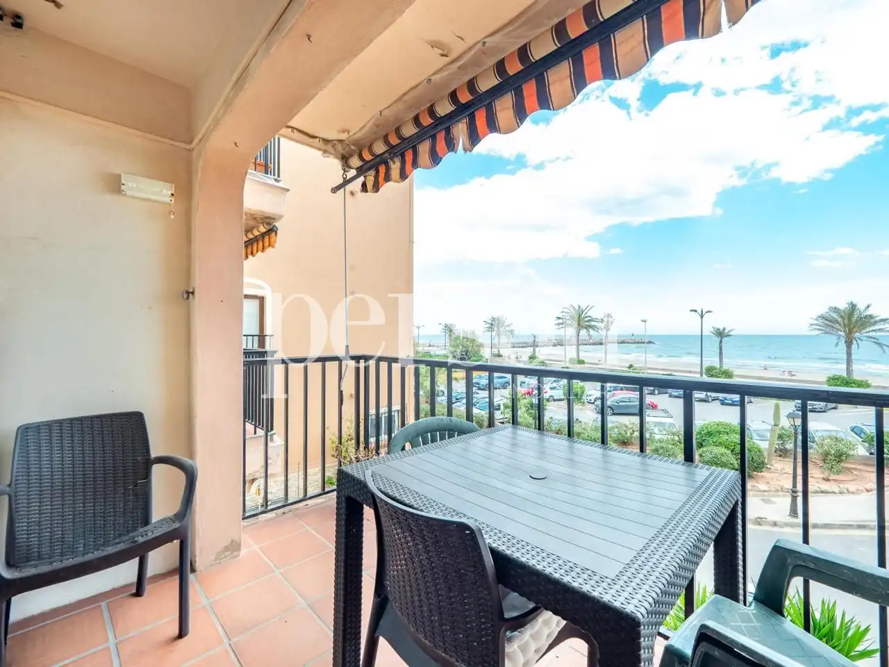 Balcony of Flat for sale in Alboraya  with Air Conditioner, Heating and Parquet flooring