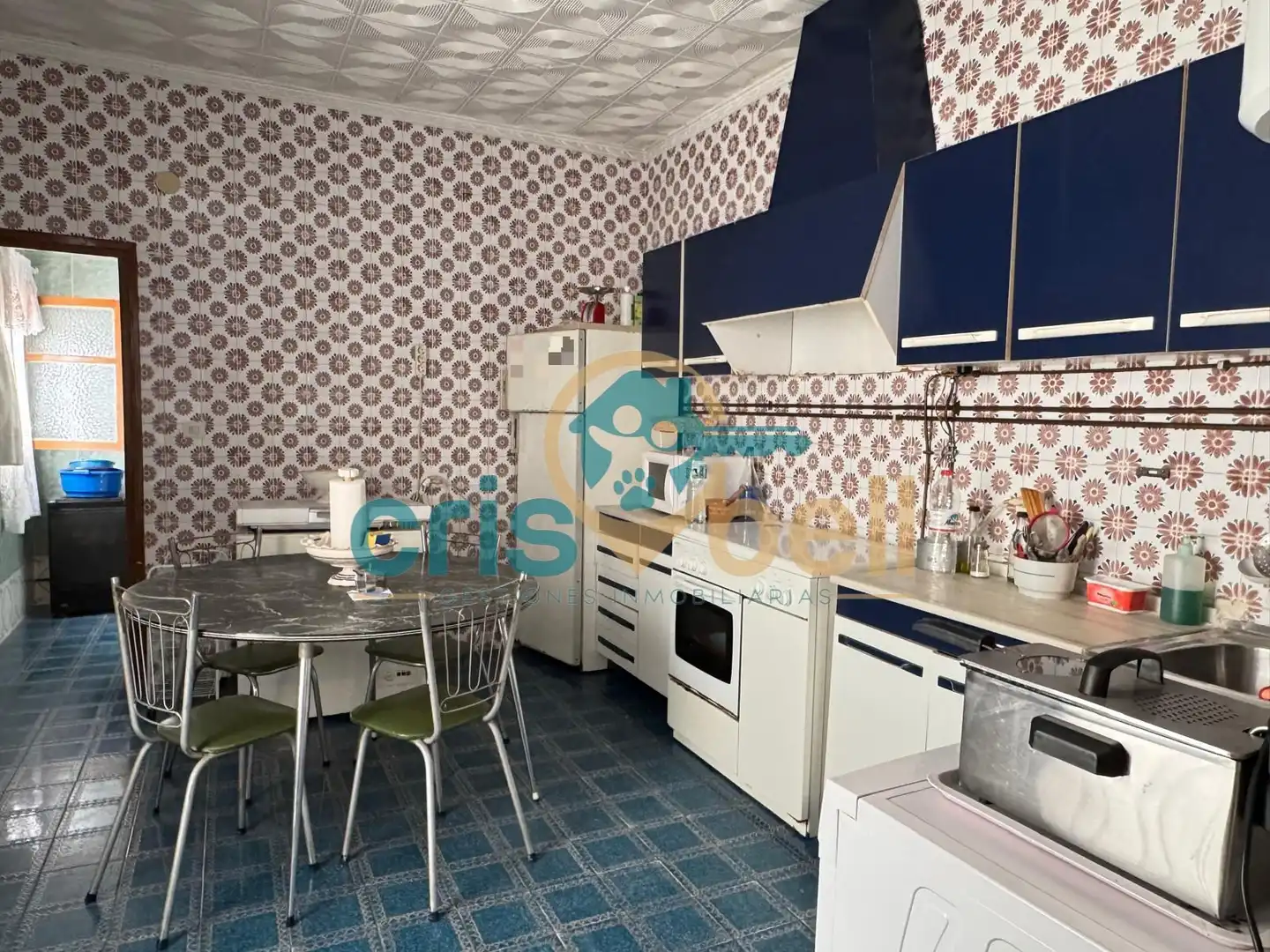 Cocina de Casa o chalet en venta en Lorca con Aire acondicionado, Jardín privado y Amueblado