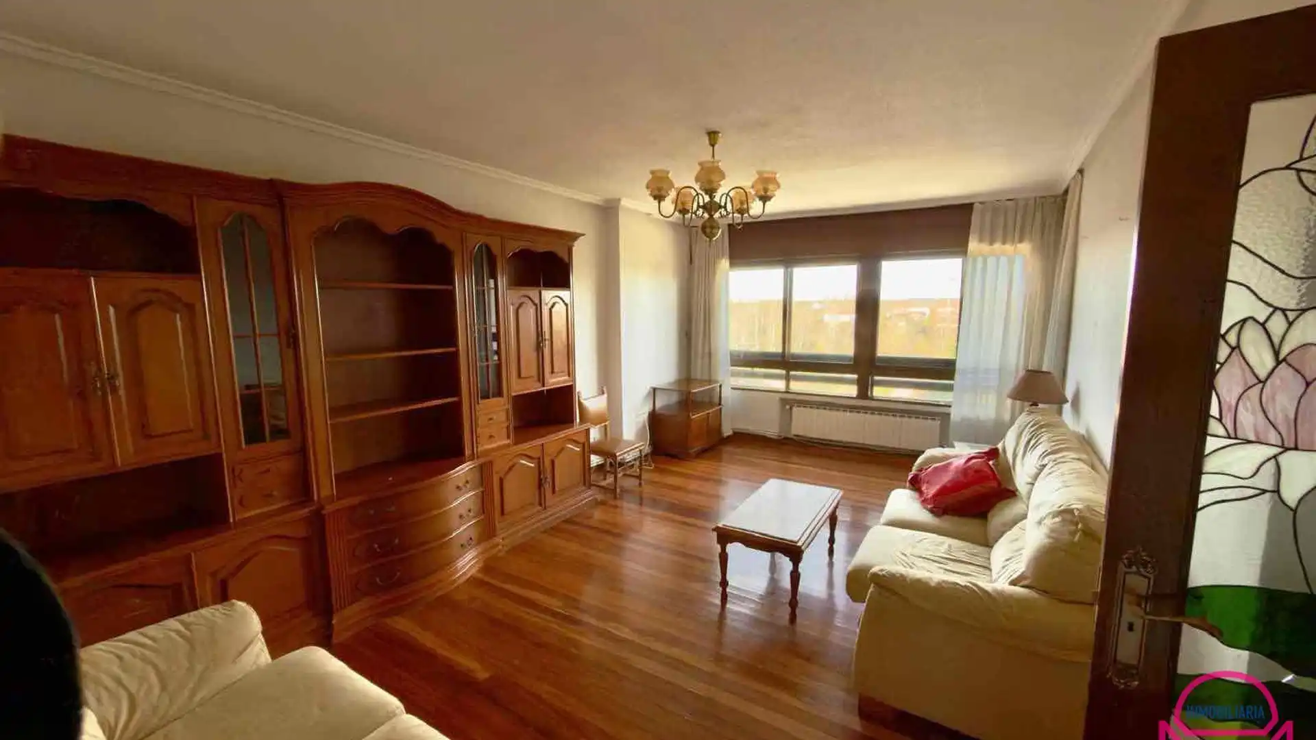 Living room of Flat for sale in León Capital   with Heating and Terrace