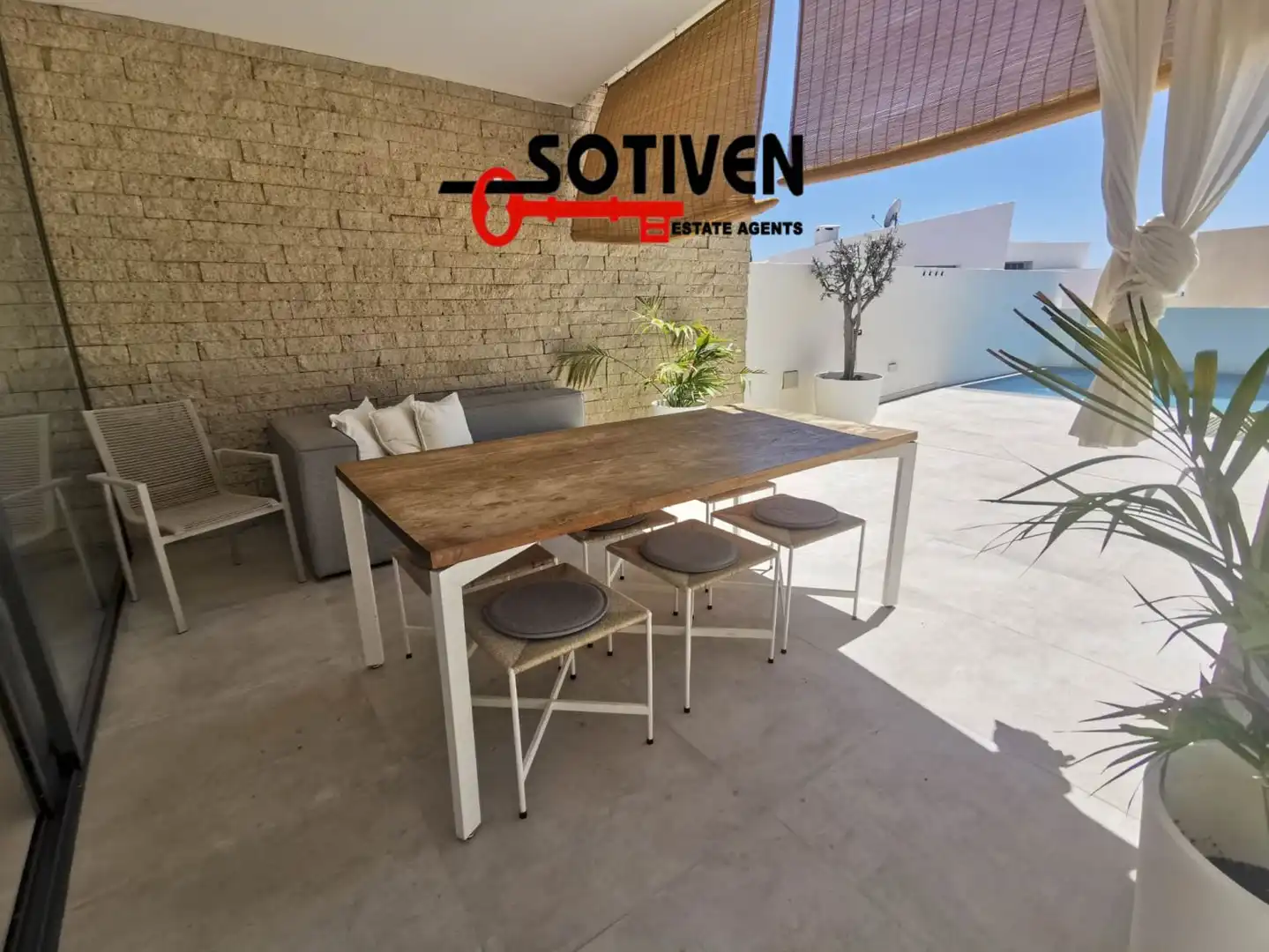 Terrace of Detached homes for sale in Adeje  with Terrace
