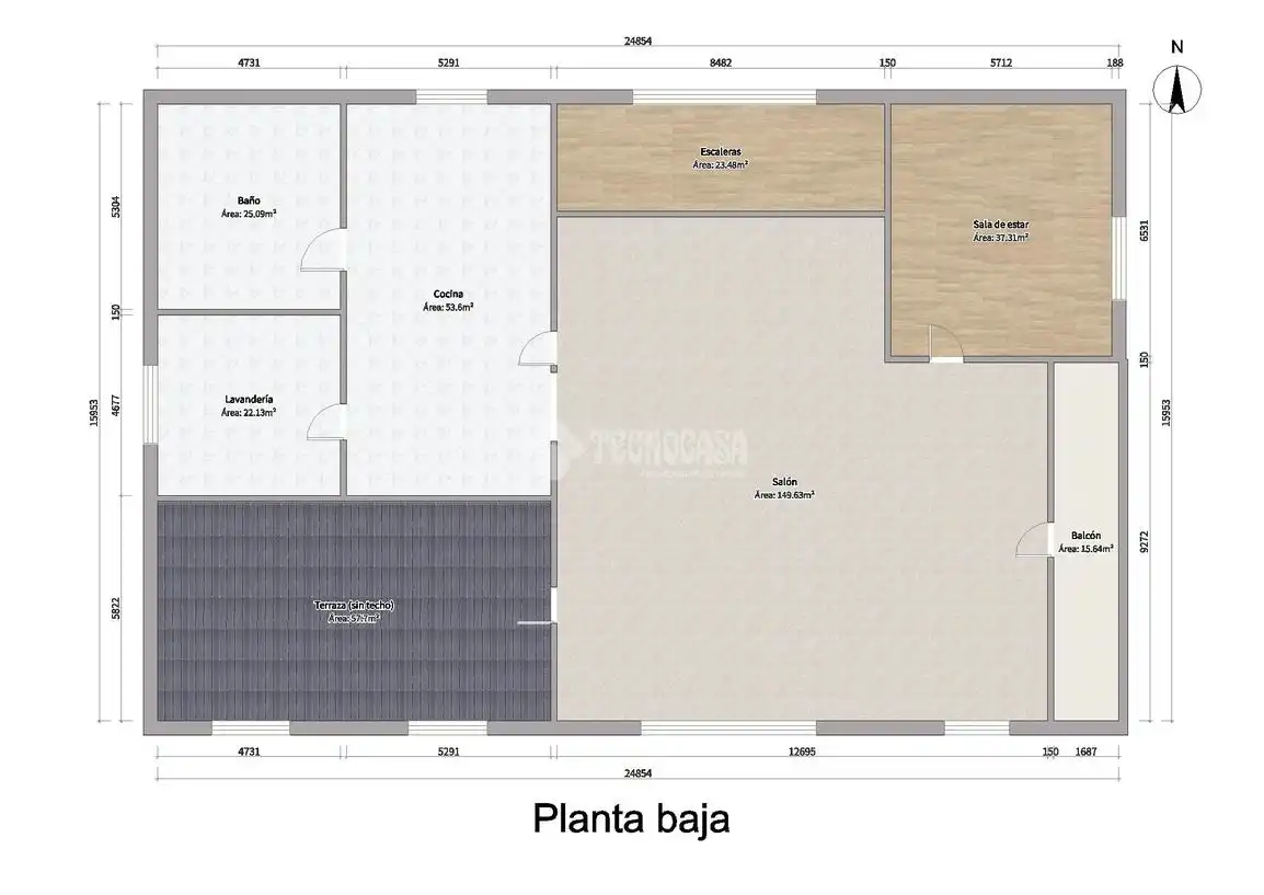 Casa aparellada en venda a Las Tinajerías - Juderías, imagen 36