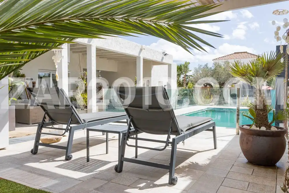 Terrasse von Haus oder Chalet zum Verkauf in Cuevas del Almanzora mit Klimaanlage, Privatgarten und Terrasse