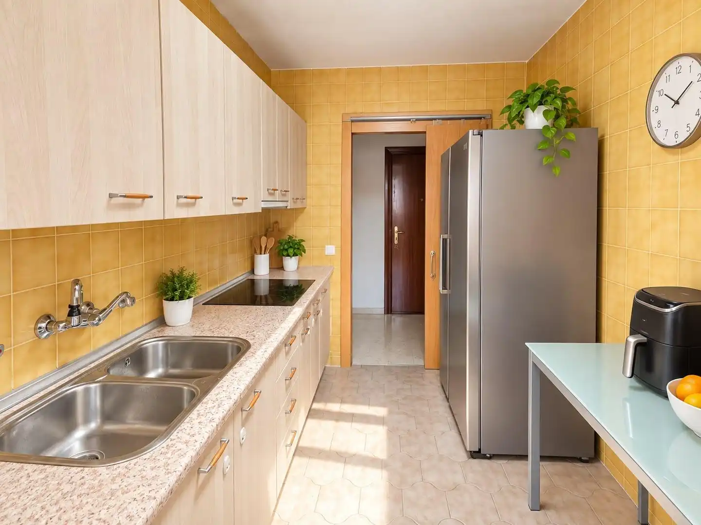 Kitchen of Flat for sale in Málaga  with Air Conditioner