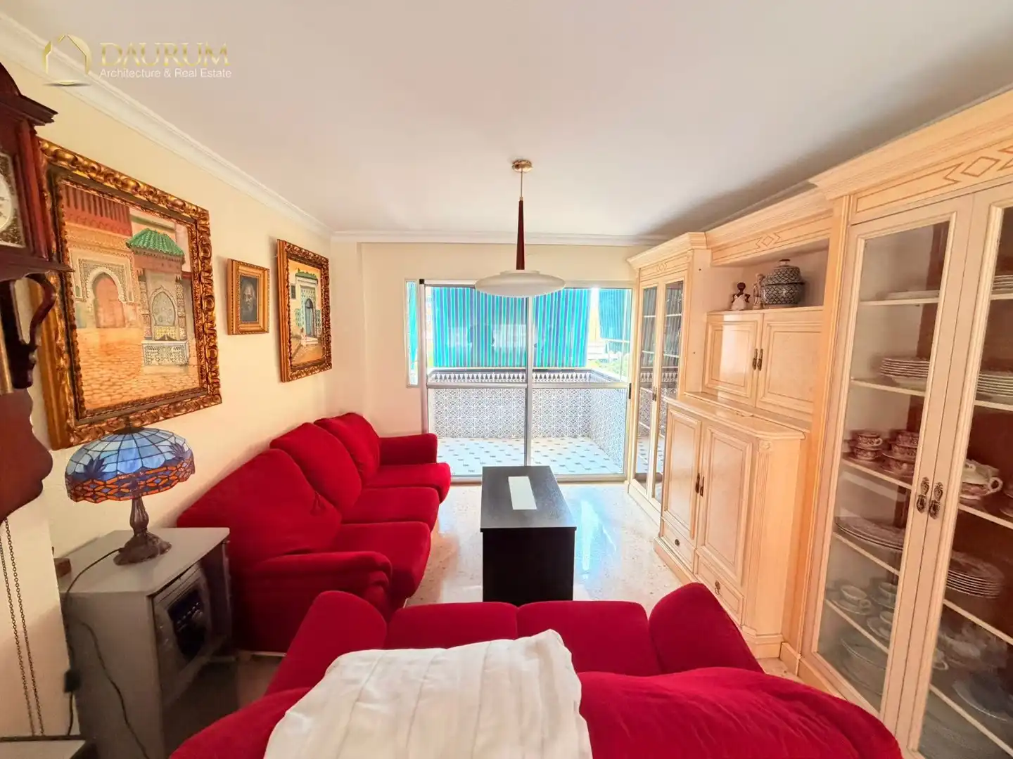 Living room of Flat for sale in Málaga  with Air Conditioner, Heating and Terrace