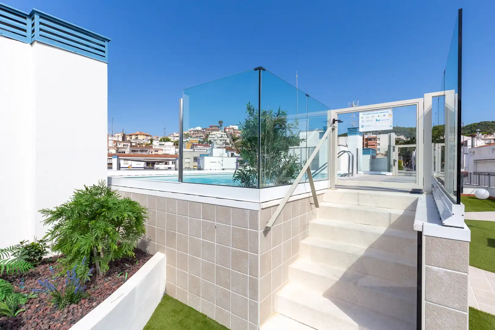 Terrace of Flat for sale in Sant Pol de Mar  with Air Conditioner, Heating and Terrace