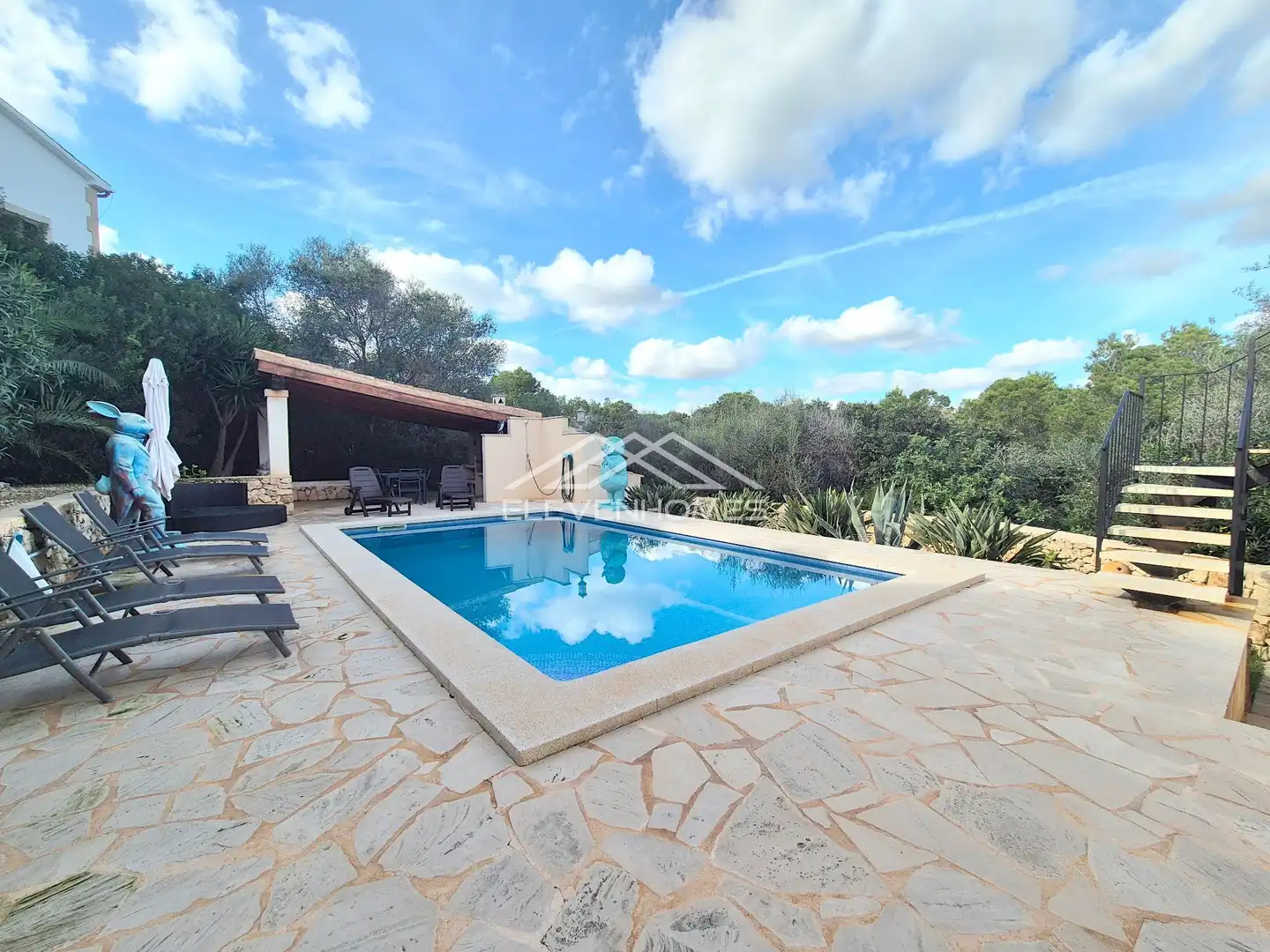Piscina de Casa o xalet en venda en Santanyí amb Aire condicionat, Calefacció i Jardí privat