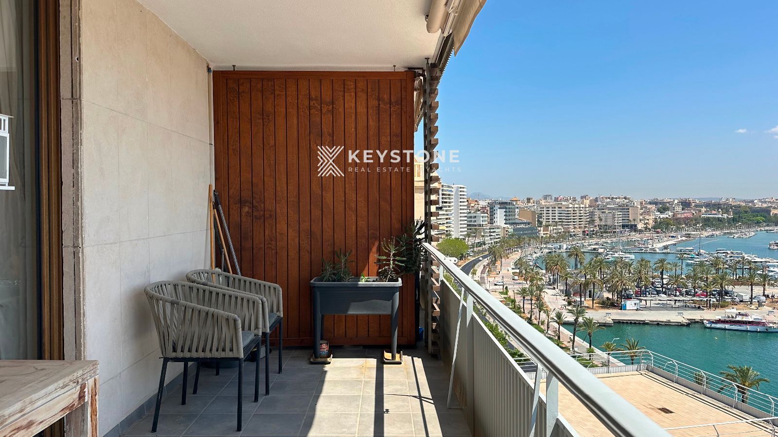 Balcony of Flat to rent in  Palma de Mallorca  with Air Conditioner, Heating and Terrace