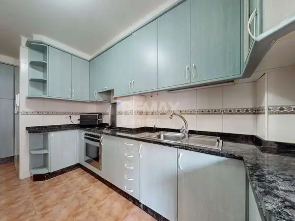 Kitchen of Flat for sale in Vigo   with Heating, Parquet flooring and Terrace