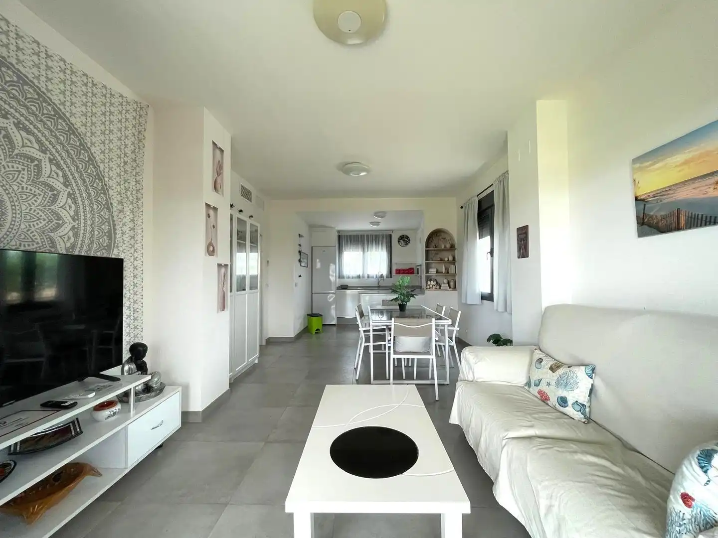 Living room of Apartments for rent in El Rompido  with Air Conditioner, Heating and Terrace