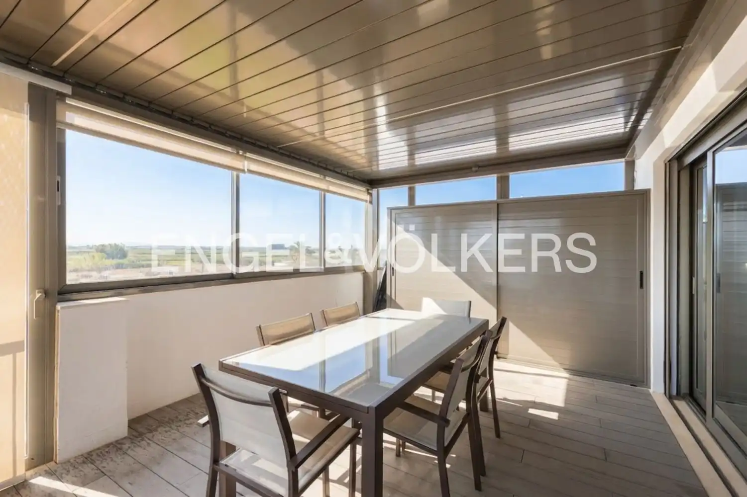 Terraza de Piso en venta en Rafelbuñol / Rafelbunyol con Aire acondicionado, Calefacción y Parquet