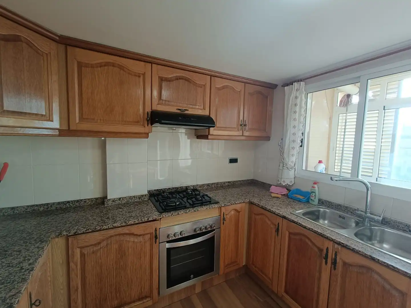 Cocina de Piso de alquiler en Sueca con Amueblado y Piscina comunitaria
