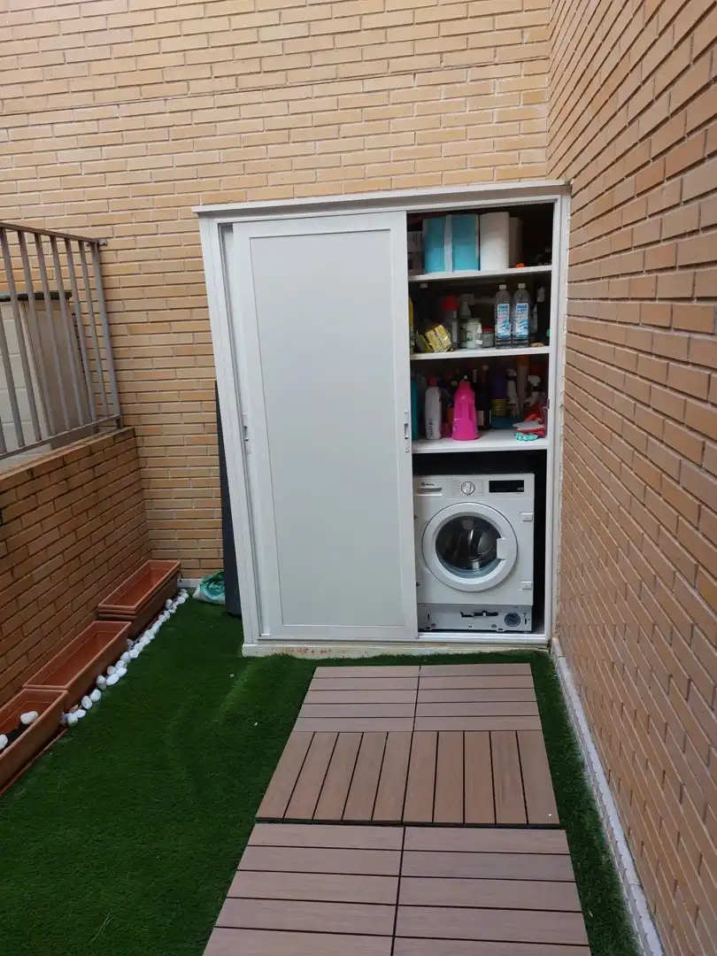 Balcony of Flat for sale in Zaragoza  with Terrace, Storage room and Swimming Pool