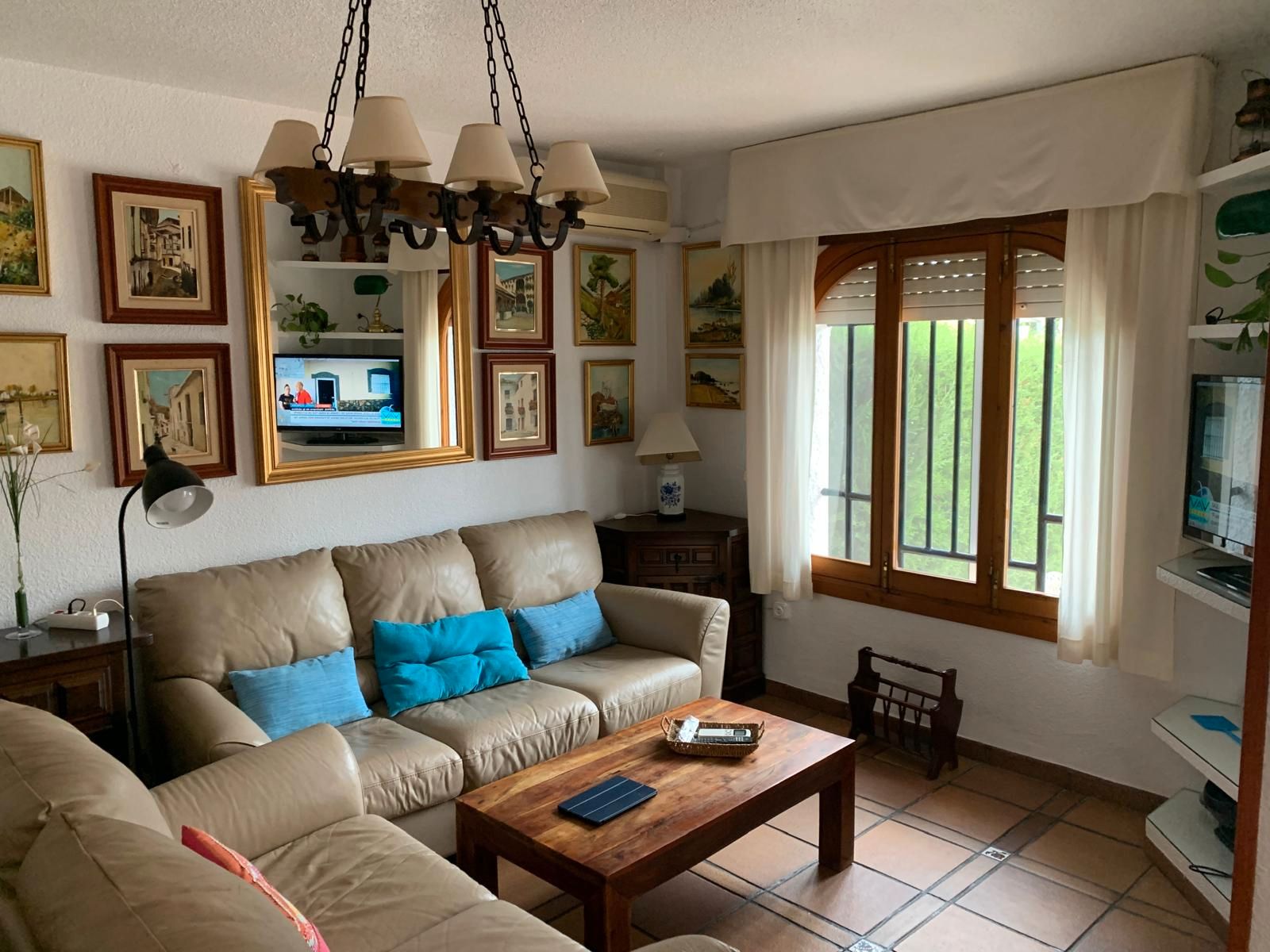 Sala de estar de Casa o chalet de alquiler en Mazagón con Aire acondicionado, Terraza y Trastero