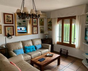 Sala d'estar de Casa o xalet de lloguer en Mazagón amb Aire condicionat, Terrassa i Traster