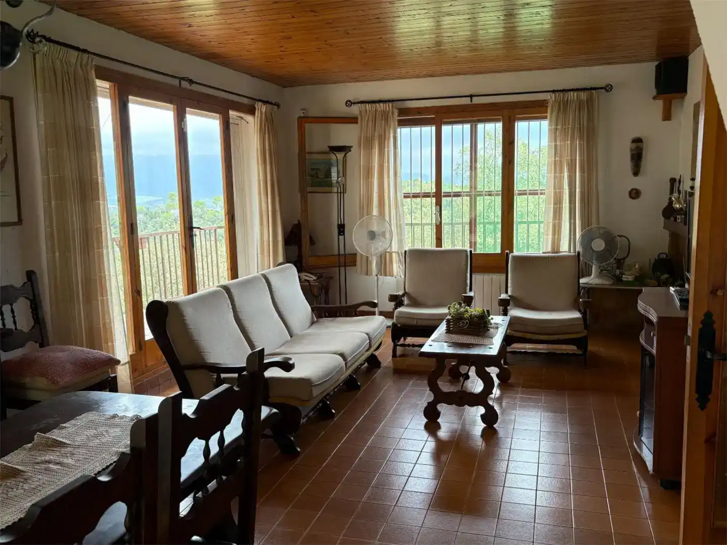 Sala d'estar de Casa o xalet en venda en Vallgorguina