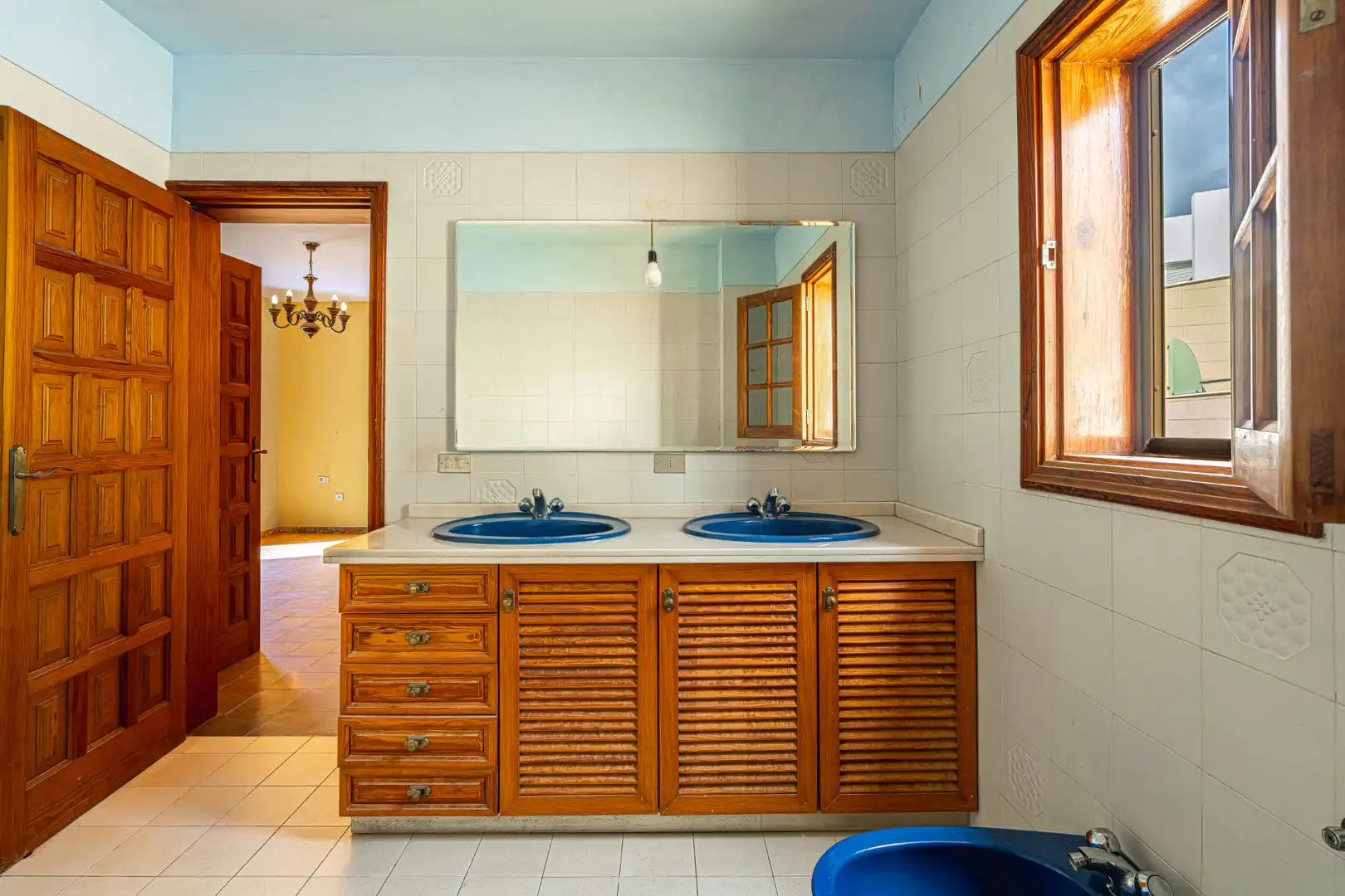 Baño de Casa o chalet en venta en El Rosario con Aire acondicionado, Jardín privado y Terraza