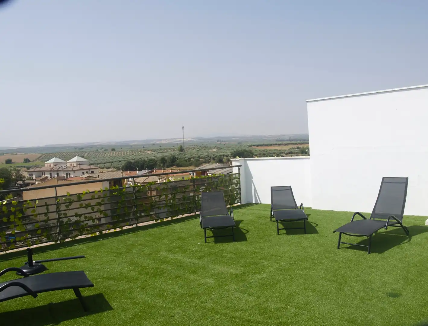 Terrasse von Wohnungen zur Miete in Láchar mit Klimaanlage, Heizung und Terrasse