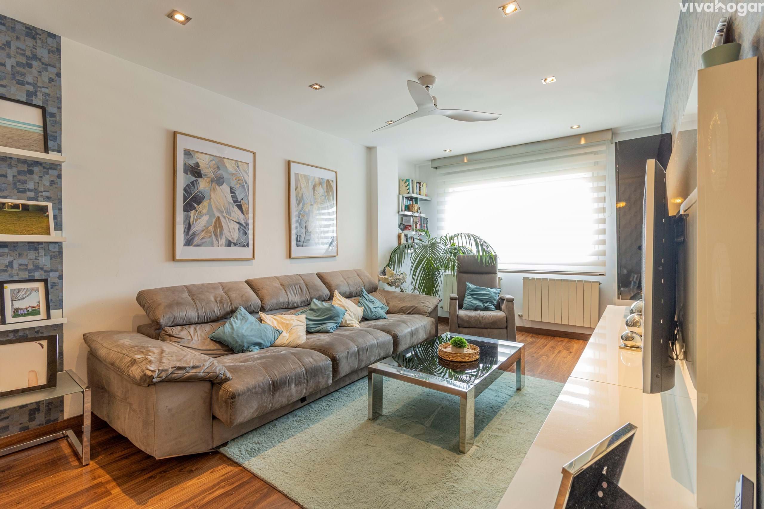 Living room of Flat for sale in Coslada  with Heating, Terrace and Storage room