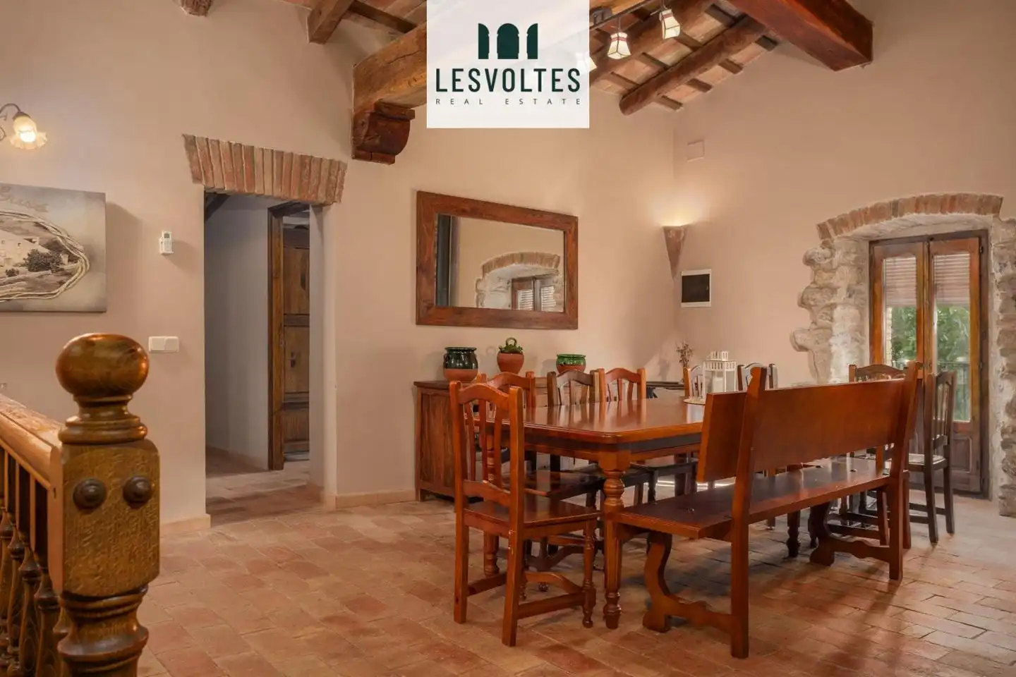 Dining room of Houses for sale in Rupià  with Air Conditioner, Heating and Private garden