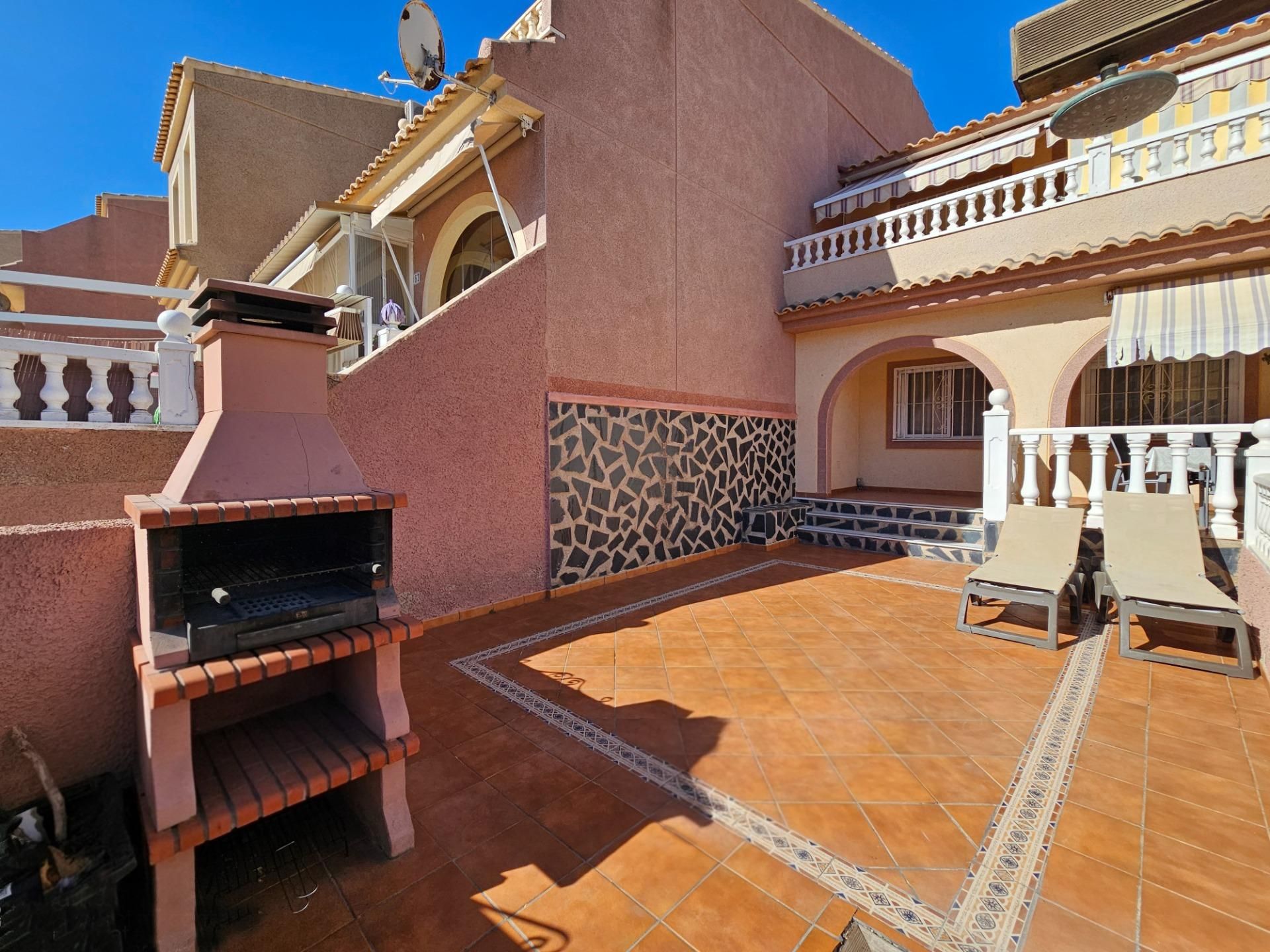 Terraza de Planta baja en venta en Santa Pola con Aire acondicionado, Jardín privado y Terraza