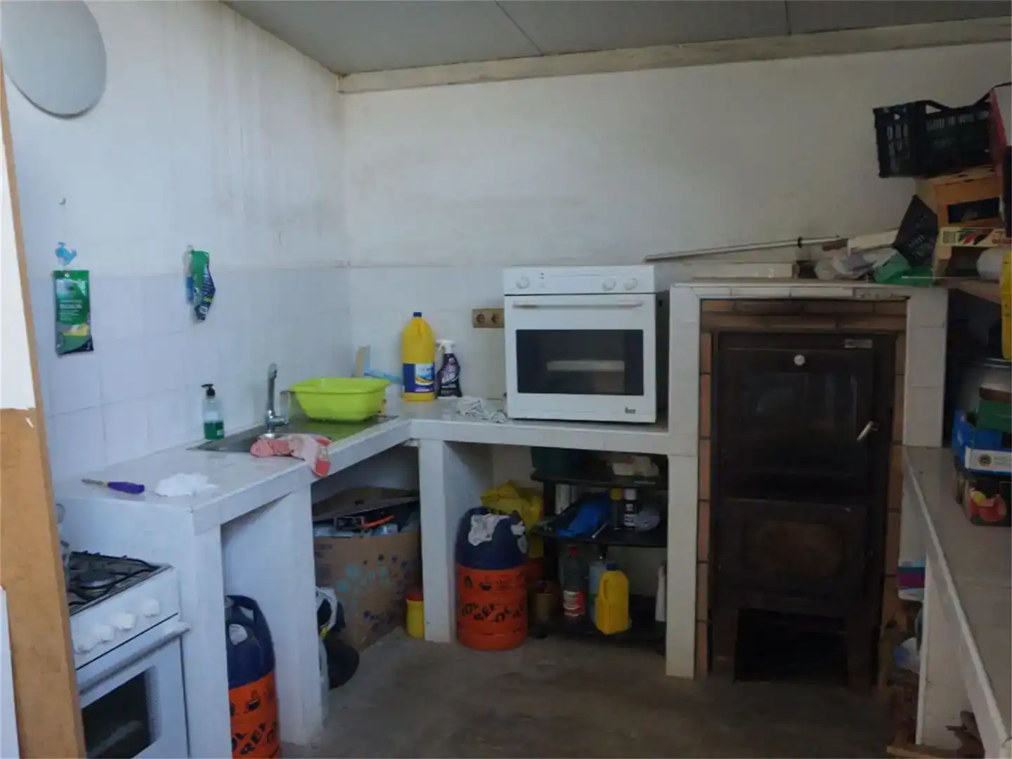 Cuina de Finca rústica en venda en  Murcia Capital amb Aire condicionat i Piscina