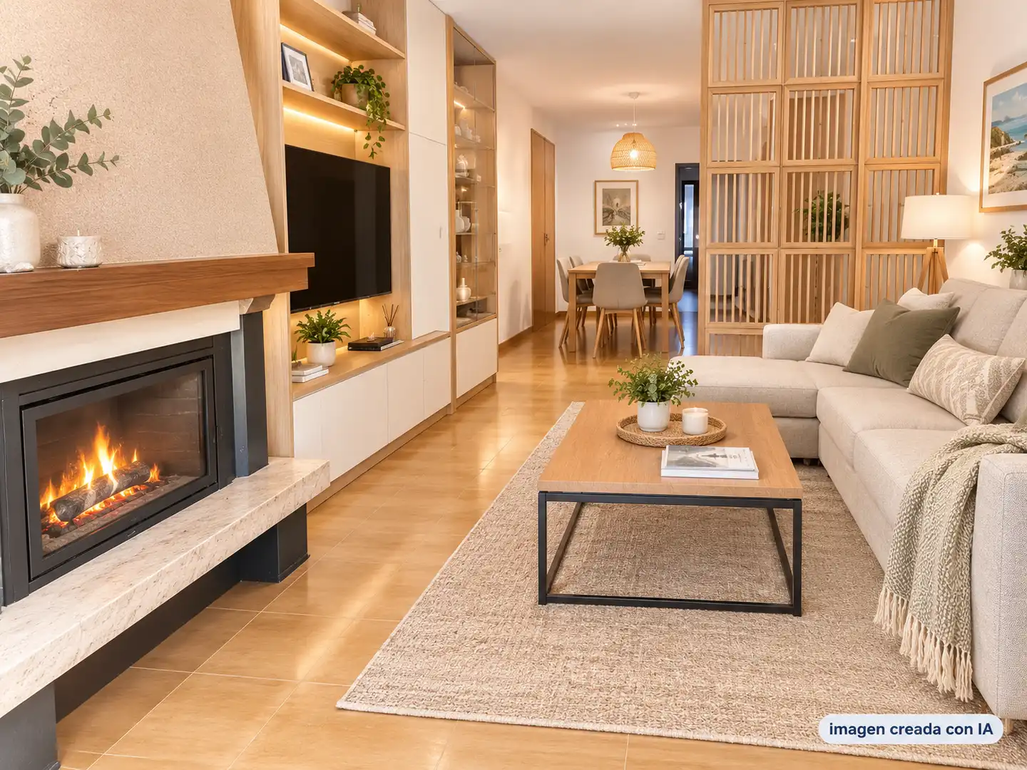 Sala de estar de Apartamento en venta en Palamós con Calefacción, Horno y TV