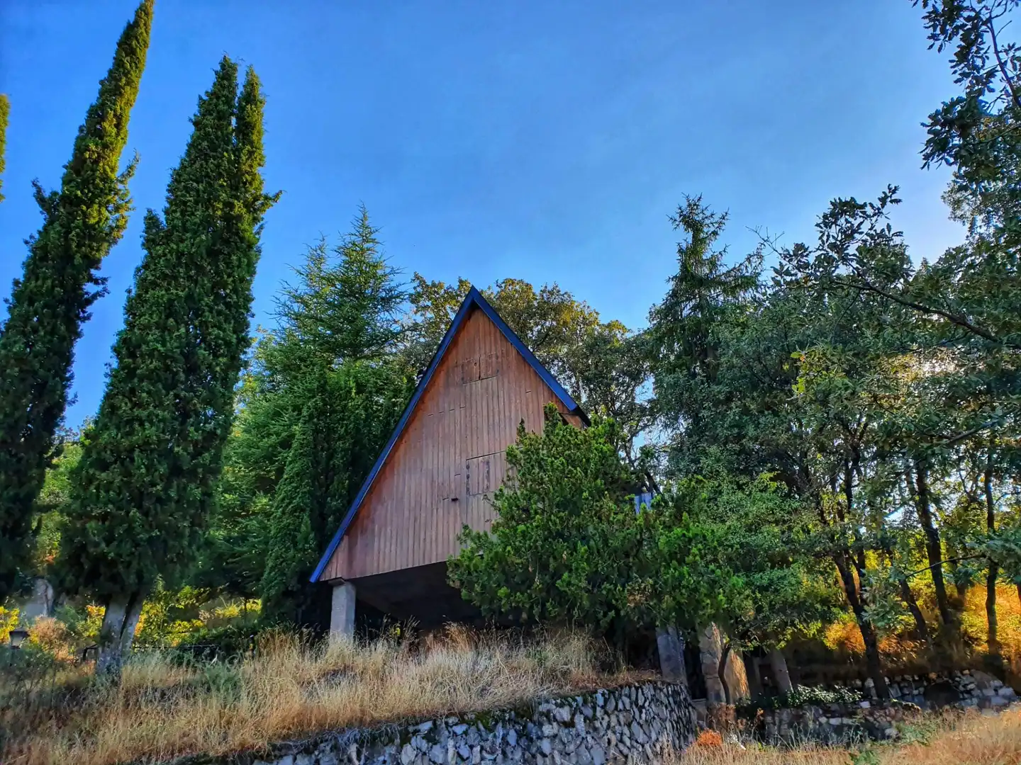Vista exterior de Casa o chalet en venta en Güéjar Sierra con Calefacción, Jardín privado y Terraza